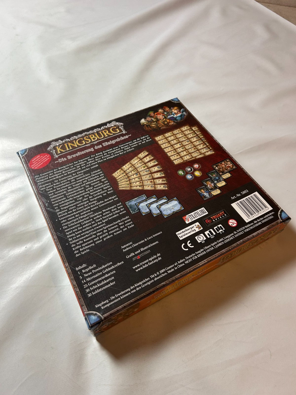 Kingsburg die Erweiterung des Königreichs Heidelberger Spieleverlag  Neu - Ansicht 9