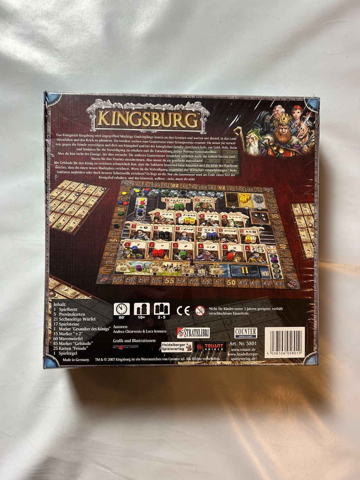 Kingsburg Strategie Spiel Heidelberger 2011 - NEU in Folie - Ansicht 6