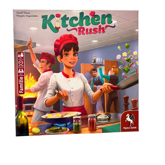 Kitchen Rush Brettspiel Familienspiel Gesellschaftsspiel deutsch - Vollständig - Ansicht 1