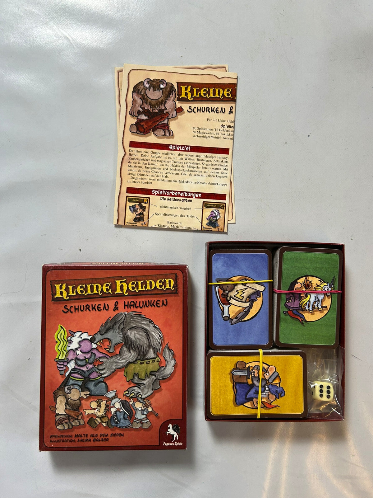 Kleine Helden: Schurken & Halunken Pegasus Kartenspiel - Vollständig - Ansicht 6