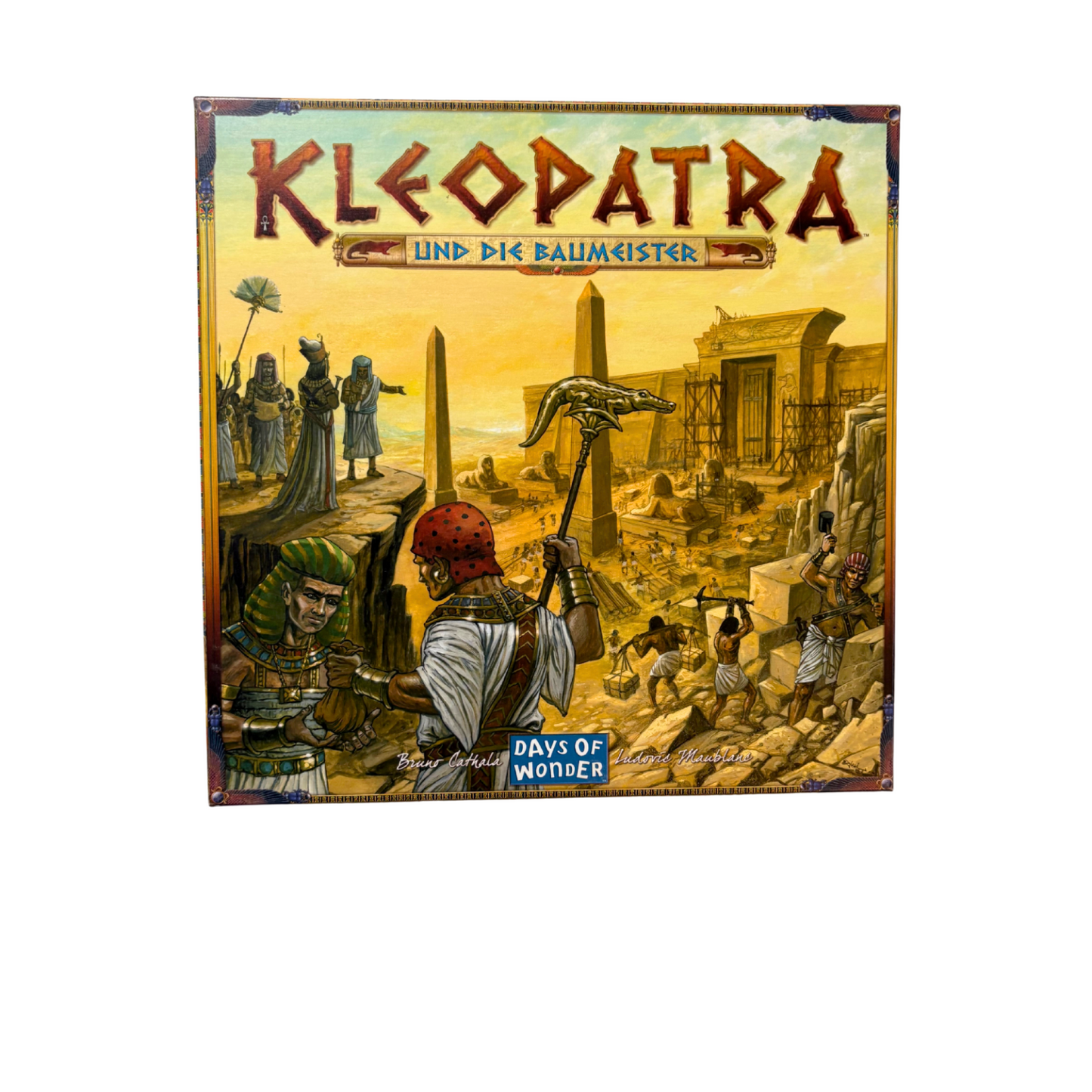 Kleopatra und Die Baumeister von Bruno Cathala, Days of Wonder  Unbespielt - Ansicht 1
