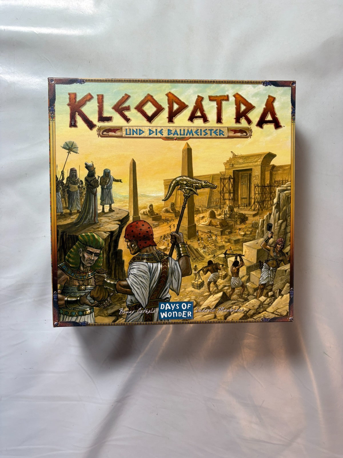 Kleopatra und Die Baumeister von Bruno Cathala, Days of Wonder  Unbespielt - Ansicht 2