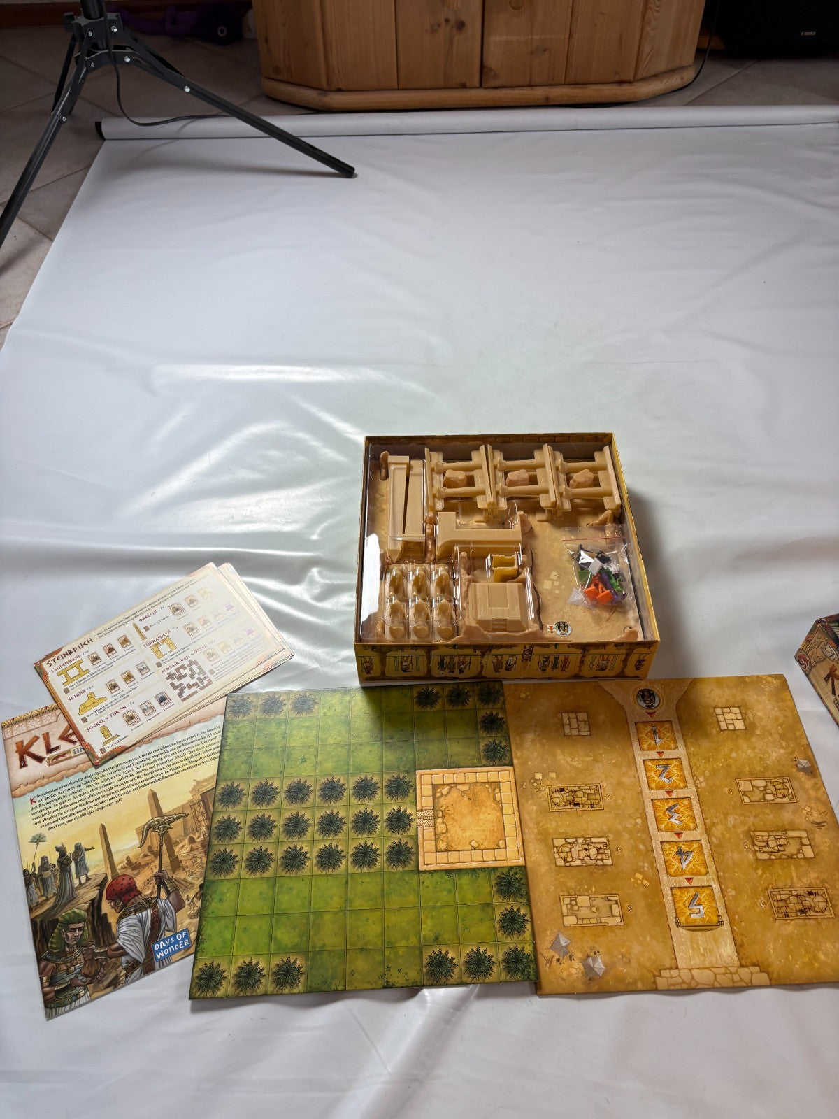 Kleopatra und Die Baumeister von Bruno Cathala, Days of Wonder  Unbespielt - Ansicht 7