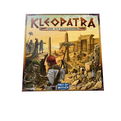 Kleopatra und Die Baumeister von Bruno Cathala, Days of Wonder Unbespielt – SKU A14439 – Kartenspiel gebraucht kaufen bei Brettspielimperium
