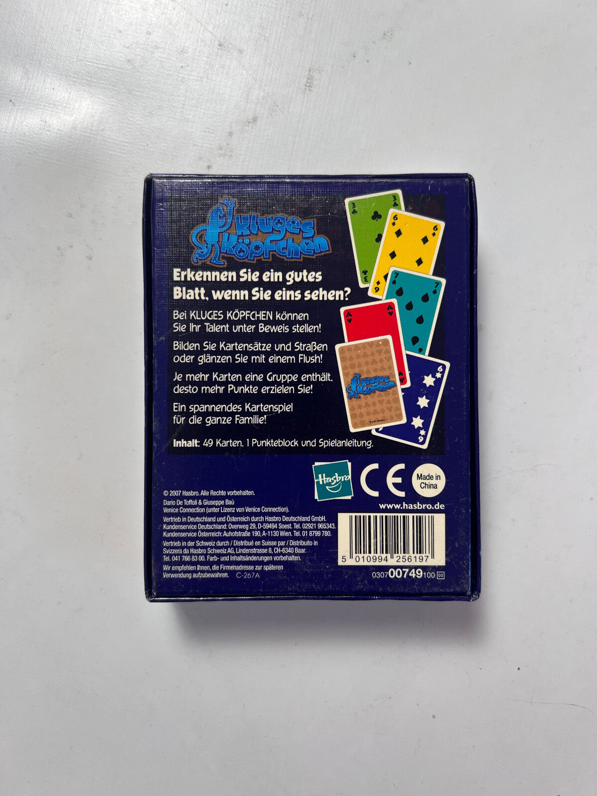 Kluges Köpfchen Parker Kartenspiel hasbro 2007 - Vollständig - Ansicht 9