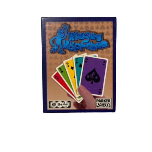 Kluges Köpfchen Parker Kartenspiel hasbro 2007 – SKU A6097 – Kartenspiel gebraucht kaufen bei Brettspielimperium