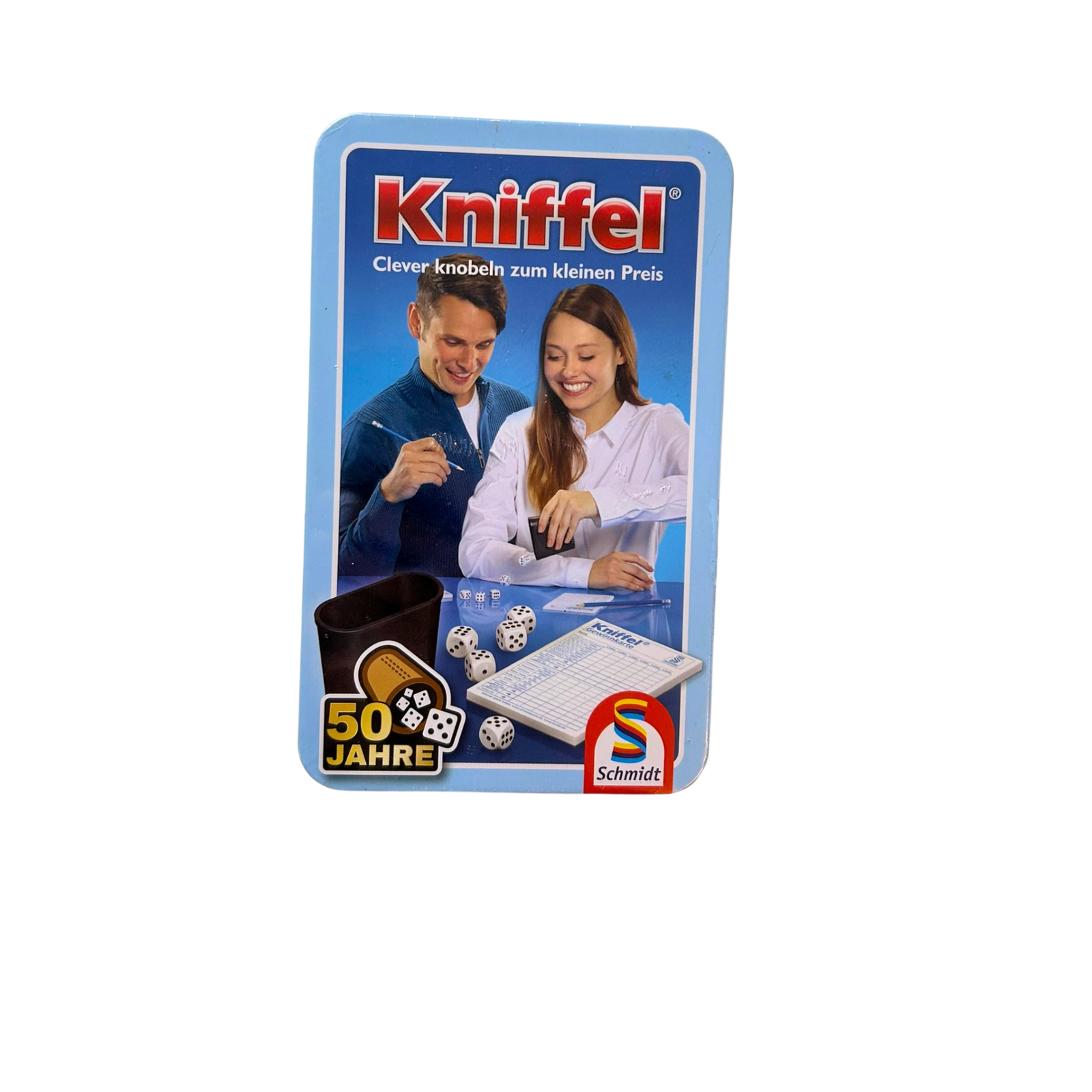 Kniffel In Der Blechdose Schmidt Spiel Spiel Würfelspiel  NEU in Folie - Ansicht 1
