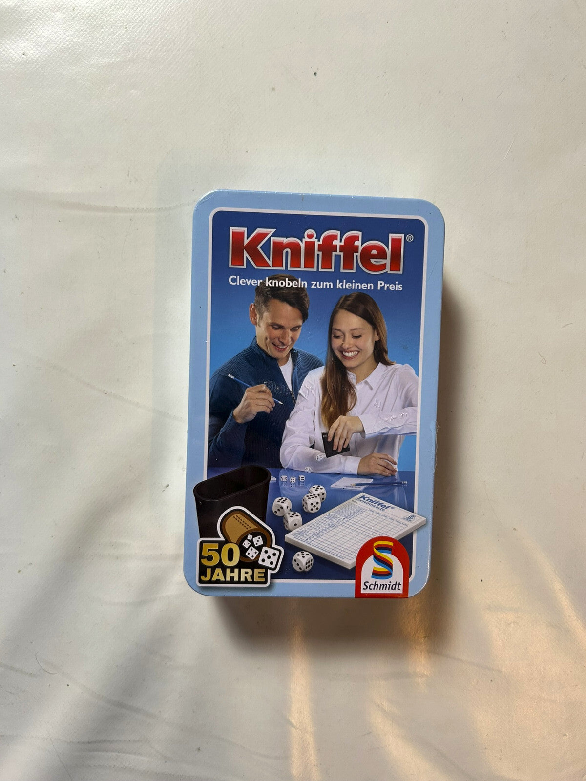 Kniffel In Der Blechdose Schmidt Spiel Spiel Würfelspiel  NEU in Folie - Ansicht 2