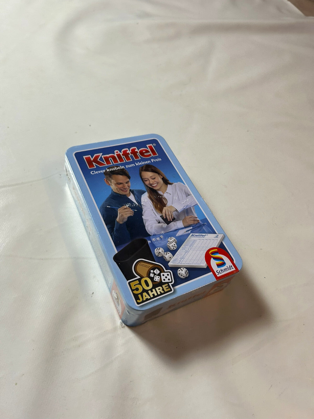 Kniffel In Der Blechdose Schmidt Spiel Spiel Würfelspiel  NEU in Folie - Ansicht 5