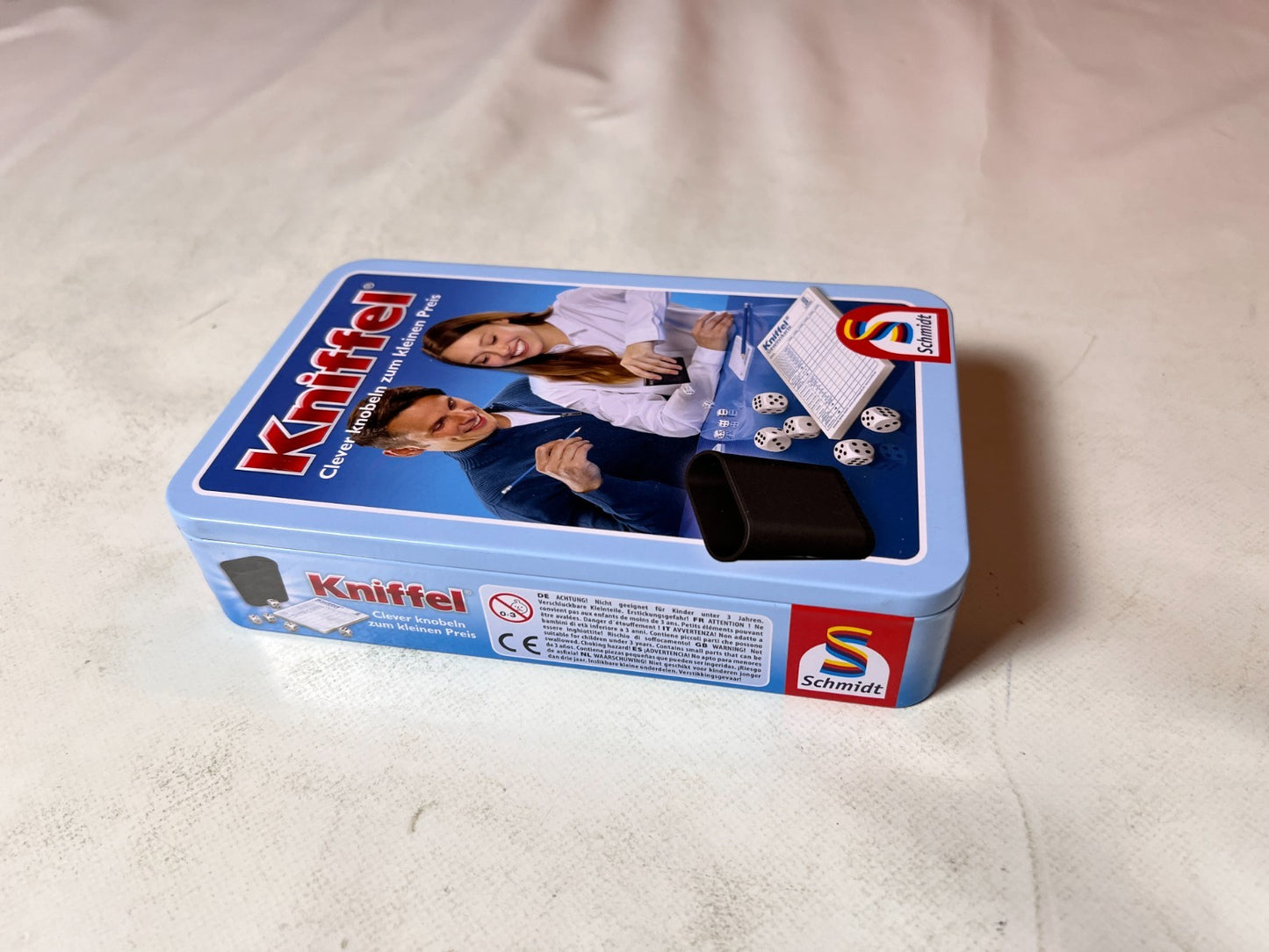 Kniffel In Der Blechdose Schmidt Spiel Spiel Würfelspiel  Vollständig - Ansicht 4