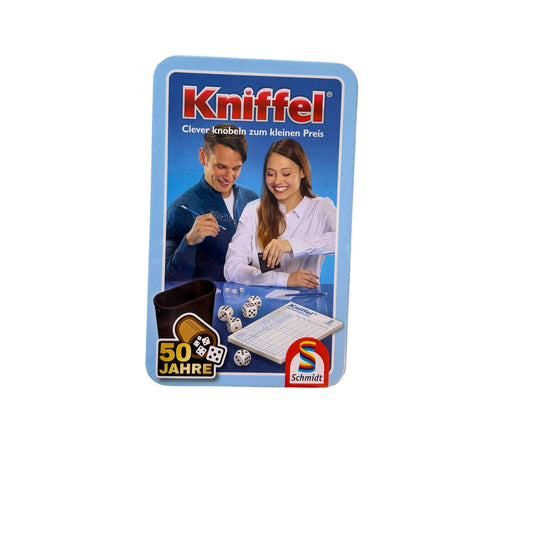 Kniffel In Der Blechdose Schmidt Spiel Spiel Würfelspiel – SKU A8918 – Würfelspiel neu kaufen bei Brettspielimperium