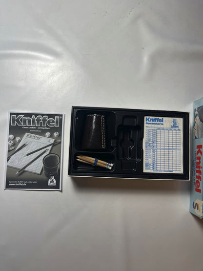 Kniffel Schmidt Spiele Alt Vintage ca. 70er Jahre - Spielmaterial vollständig - Ansicht 5