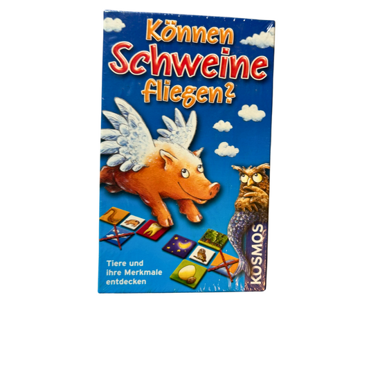 Können Schweine fliegen? Mini Sonja Häßler Kosmos Spiel -NEU in Folie - Ansicht 1