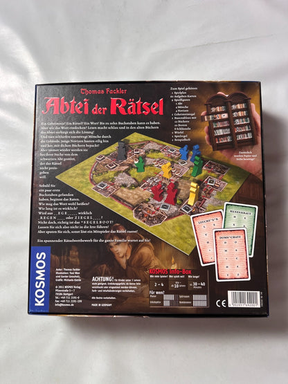 Kosmos Abtei der Rätsel Brettspiel, 2-4 Spieler, Ab 10 Jahren - Vollständig - Ansicht 9