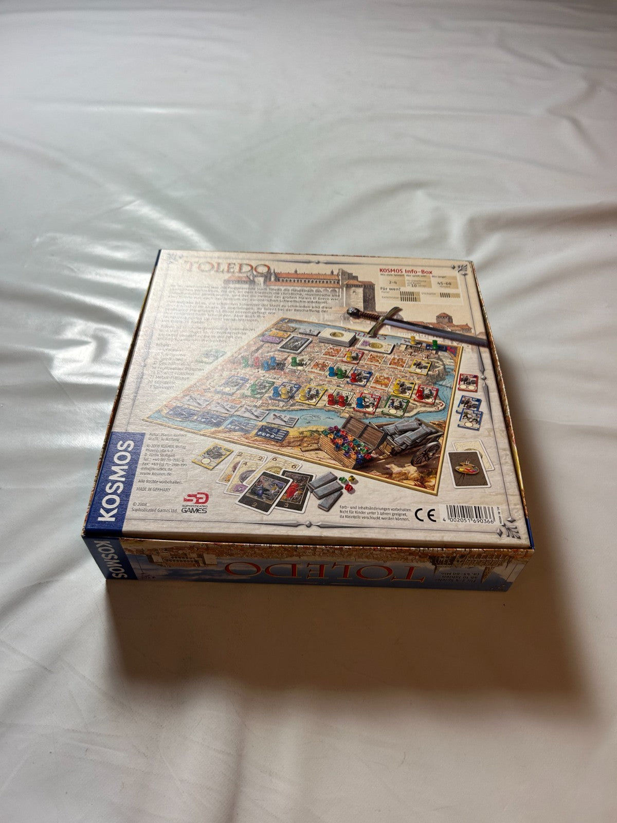 Kosmos Brettspiel Toledo Martin Wallace Strategie Mittelalter  Vollständig - Ansicht 11