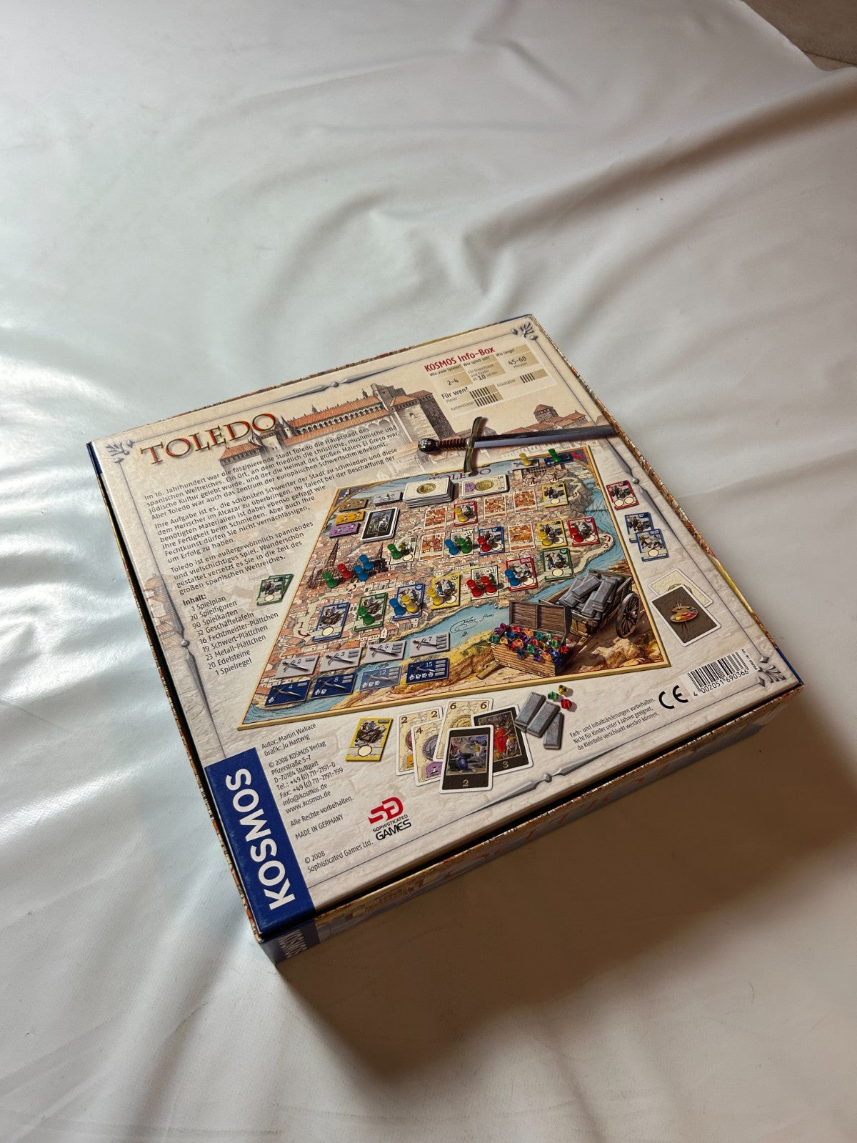 Kosmos Brettspiel Toledo Martin Wallace Strategie Mittelalter  Vollständig - Ansicht 13