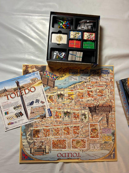 Kosmos Brettspiel Toledo Martin Wallace Strategie Mittelalter  Vollständig - Ansicht 6
