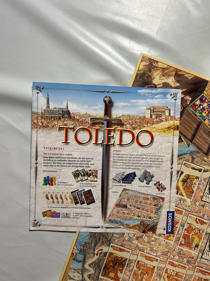 Kosmos Brettspiel Toledo Martin Wallace Strategie Mittelalter  Vollständig - Ansicht 7
