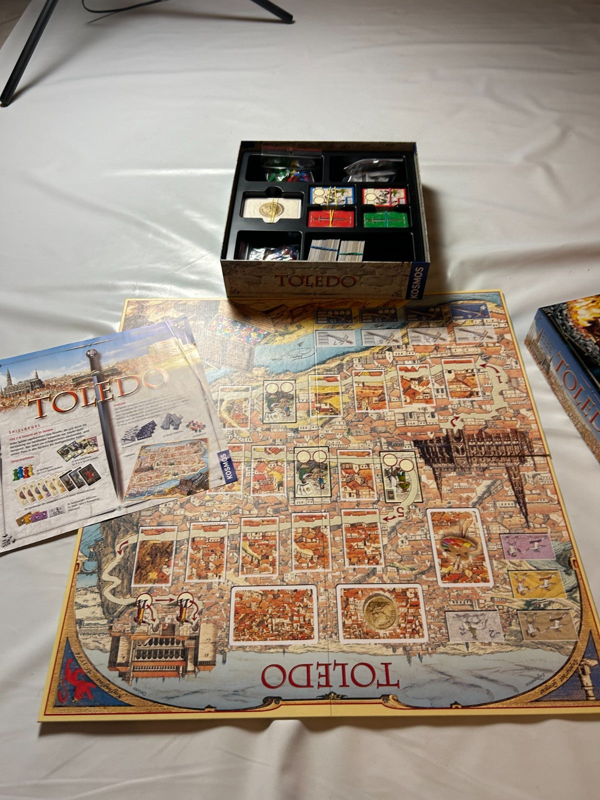 Kosmos Brettspiel Toledo Martin Wallace Strategie Mittelalter  Vollständig - Ansicht 9