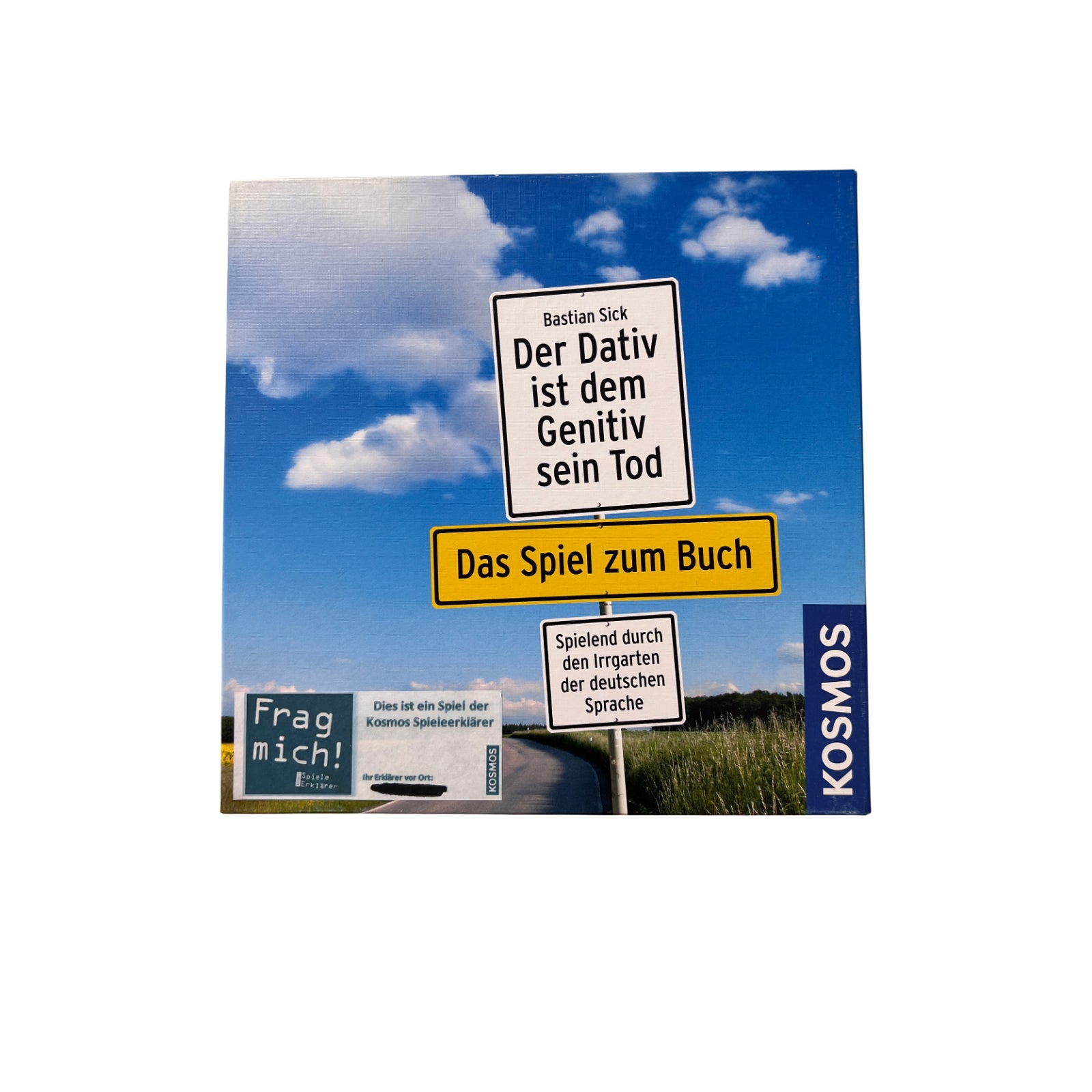 Kosmos Der Dativ ist dem Genitiv sein Tod Spiel zum Buch – SKU A14110 – Rollenspiel-Buch gebraucht kaufen bei Brettspielimperium