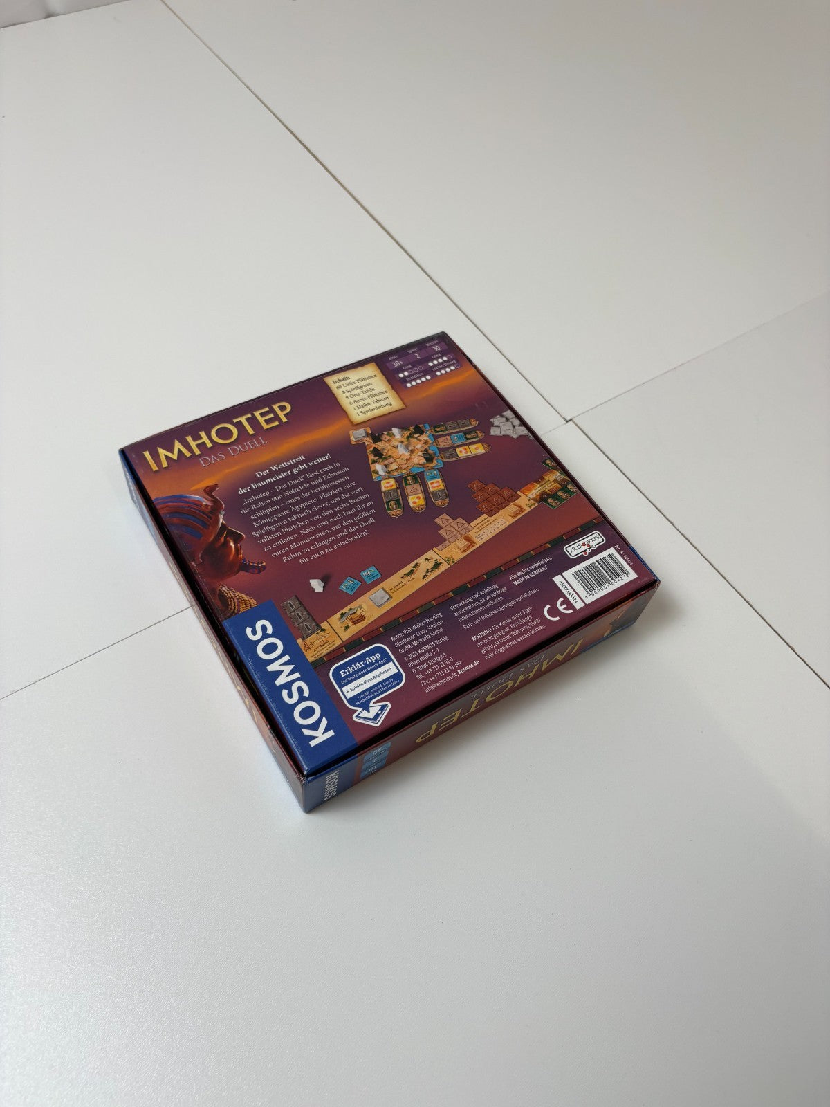 Kosmos Imhotep Das Duell Brettspiel Strategiespiel - Vollständig - Ansicht 11