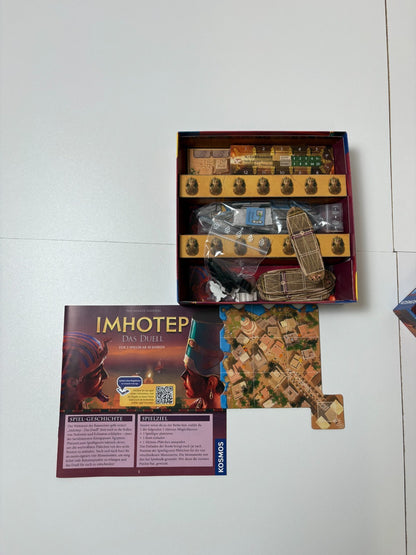 Kosmos Imhotep Das Duell Brettspiel Strategiespiel - Vollständig - Ansicht 6
