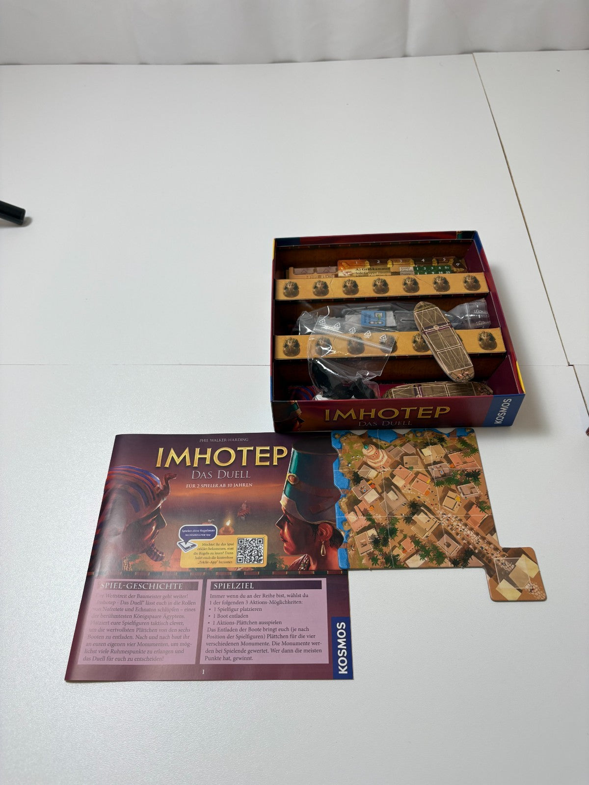 Kosmos Imhotep Das Duell Brettspiel Strategiespiel - Vollständig - Ansicht 7