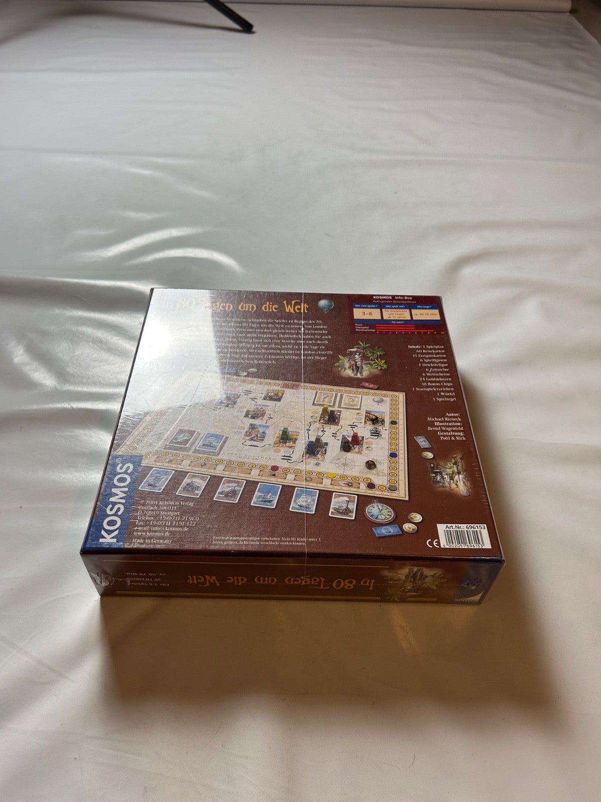 KOSMOS  In 80 Tagen um die Welt Brettspiel  NEU in Folie - Ansicht 7