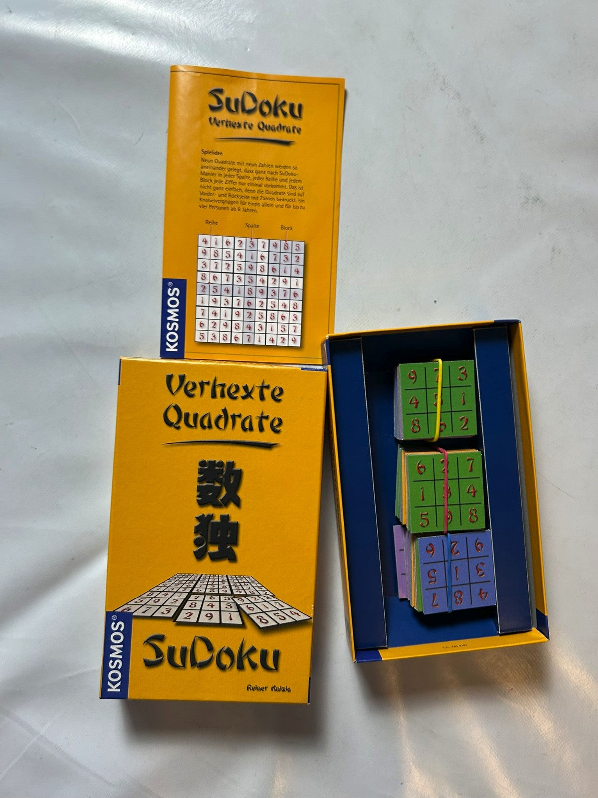 KOSMOS  SuDoKu  Verdrehte quadrate  Vollständig - Ansicht 6