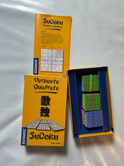 KOSMOS  SuDoKu  Verdrehte quadrate  Vollständig - Ansicht 6