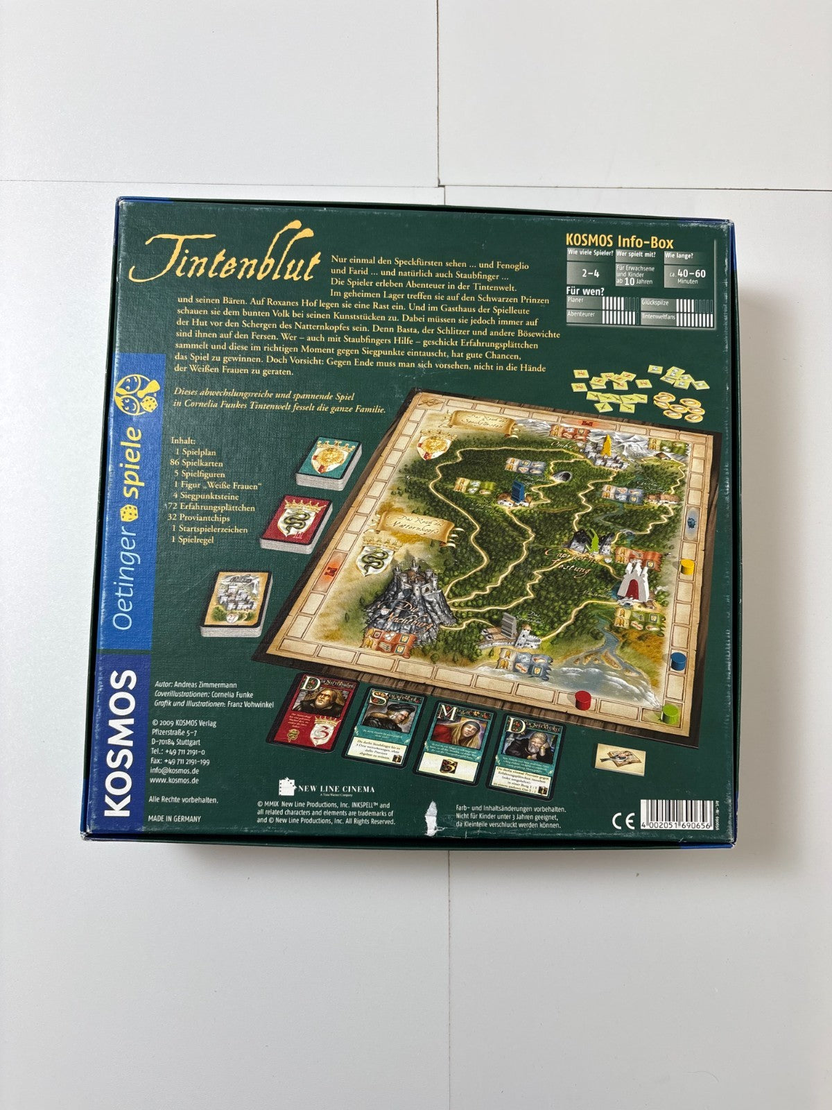 Kosmos Tintenblut Cornelia Funke Gesellschaftsspiel - Vollständig - Ansicht 10