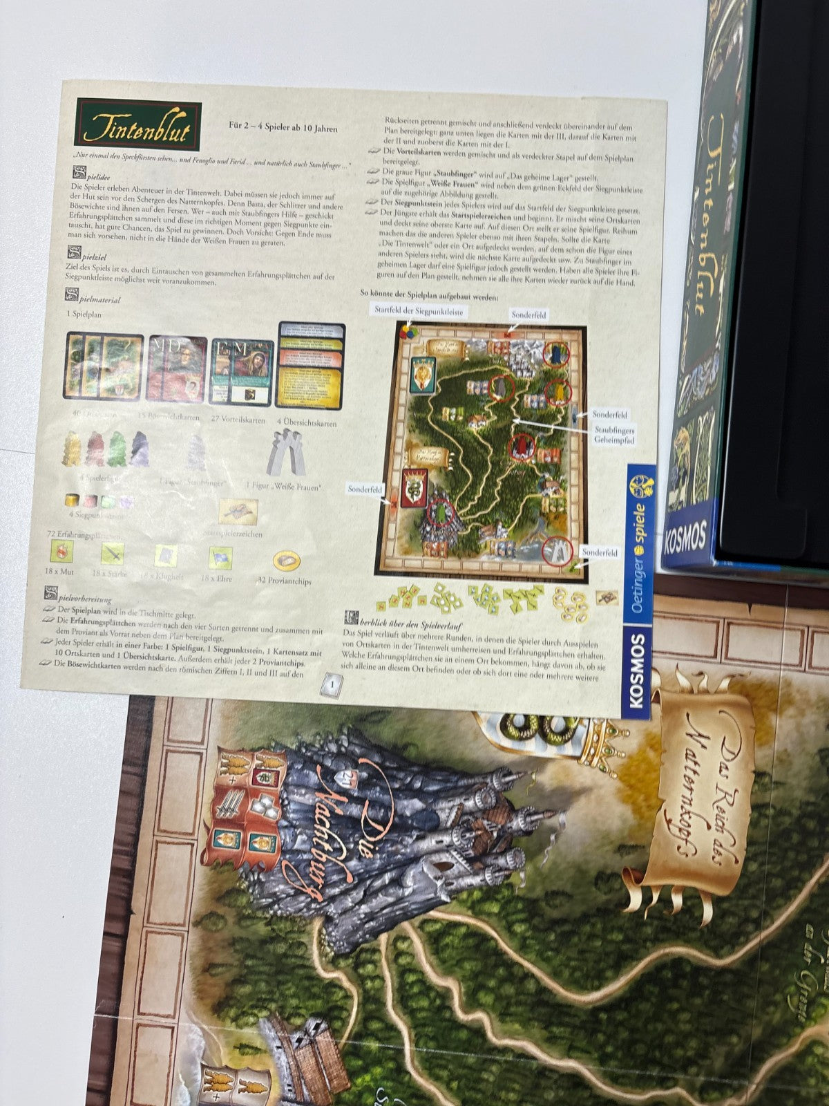 Kosmos Tintenblut Cornelia Funke Gesellschaftsspiel - Vollständig - Ansicht 7
