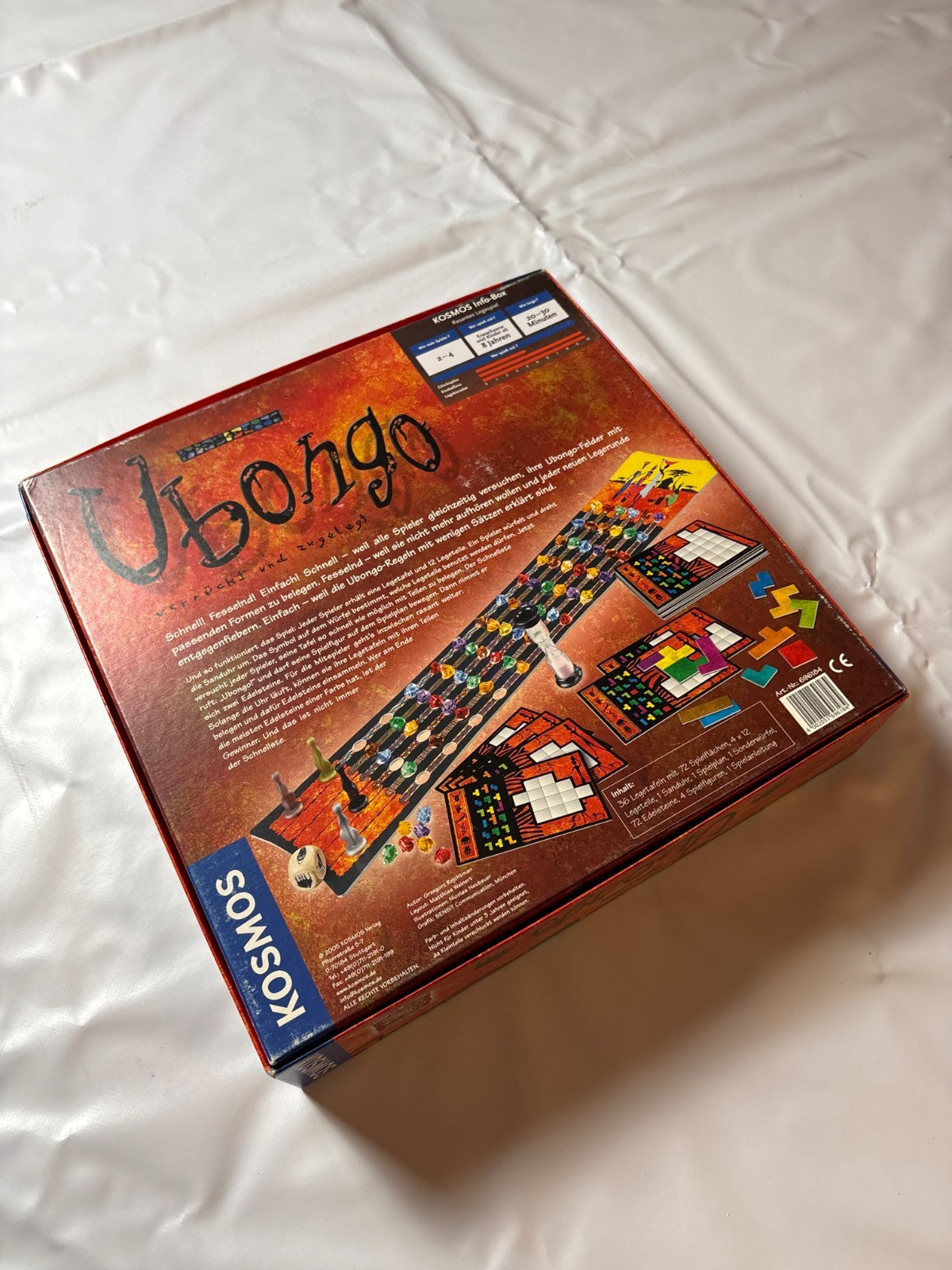 KOSMOS - UBONGO - VERRÜCKTUND ZUGELEGT - GROSSER KARTON - 2005 - Vollständig - Ansicht 11