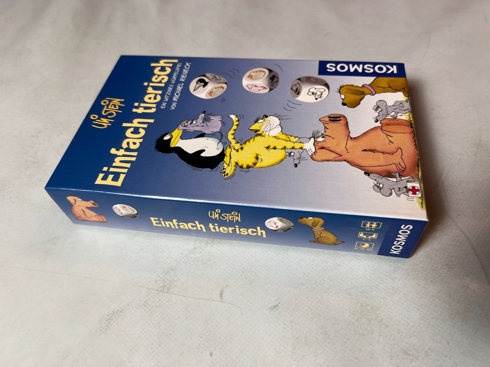 KOSMOS Uli Stein Einfach tierisch Würfel Spiel Mitbringspiel - Vollständig - Ansicht 6