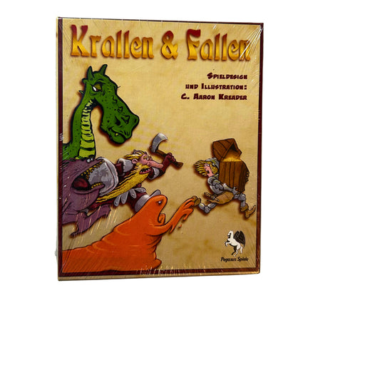 Krallen und Fallen - Pegasus Spiele - C. Aaron Kreader – SKU A10771 – Kartenspiel neu kaufen bei Brettspielimperium