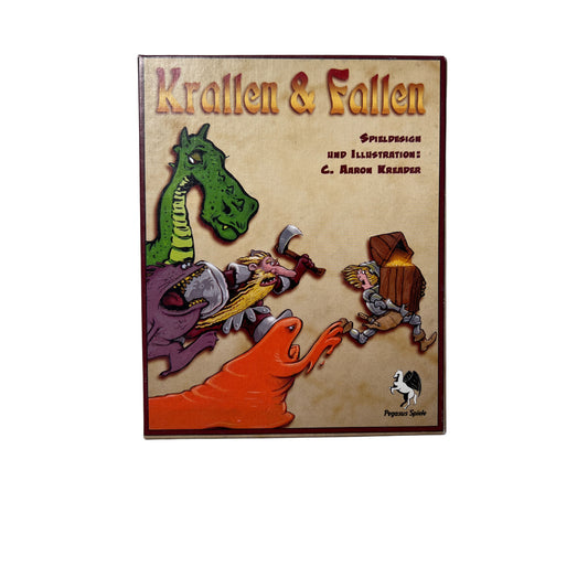 Krallen und Fallen - Pegasus Spiele - C. Aaron Kreader – SKU A6635 – Kartenspiel gebraucht kaufen bei Brettspielimperium