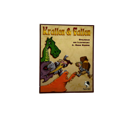 Krallen und Fallen - Pegasus Spiele - C. Aaron Kreader – SKU A6748 – Kartenspiel gebraucht kaufen bei Brettspielimperium