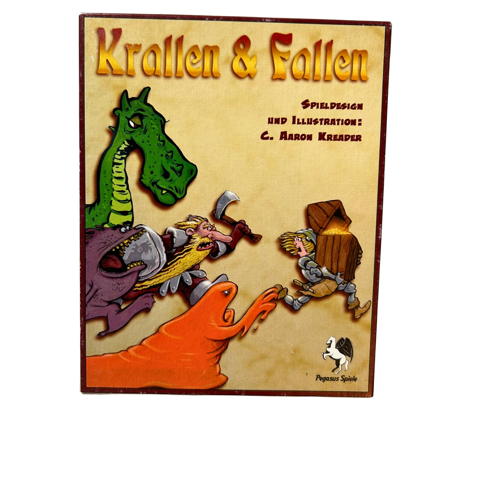Krallen und Fallen - Pegasus Spiele - C. Aaron Kreader – SKU A7778 – Kartenspiel gebraucht kaufen bei Brettspielimperium