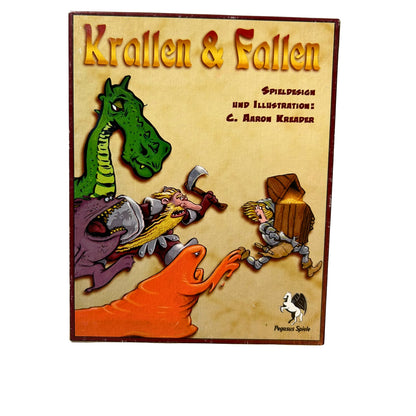 Krallen und Fallen - Pegasus Spiele - C. Aaron Kreader – SKU A7778 – Kartenspiel gebraucht kaufen bei Brettspielimperium
