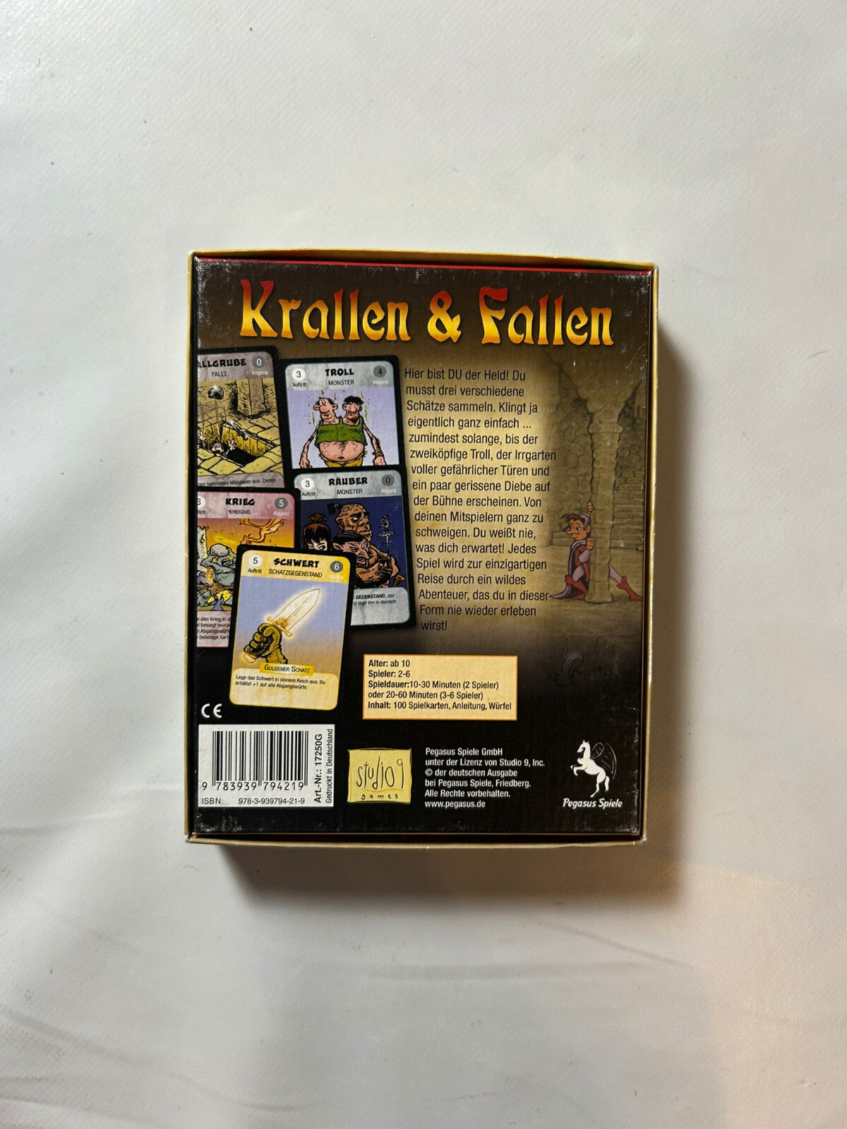 Krallen und Fallen - Pegasus Spiele - C. Aaron Kreader - Vollständig - Ansicht 6