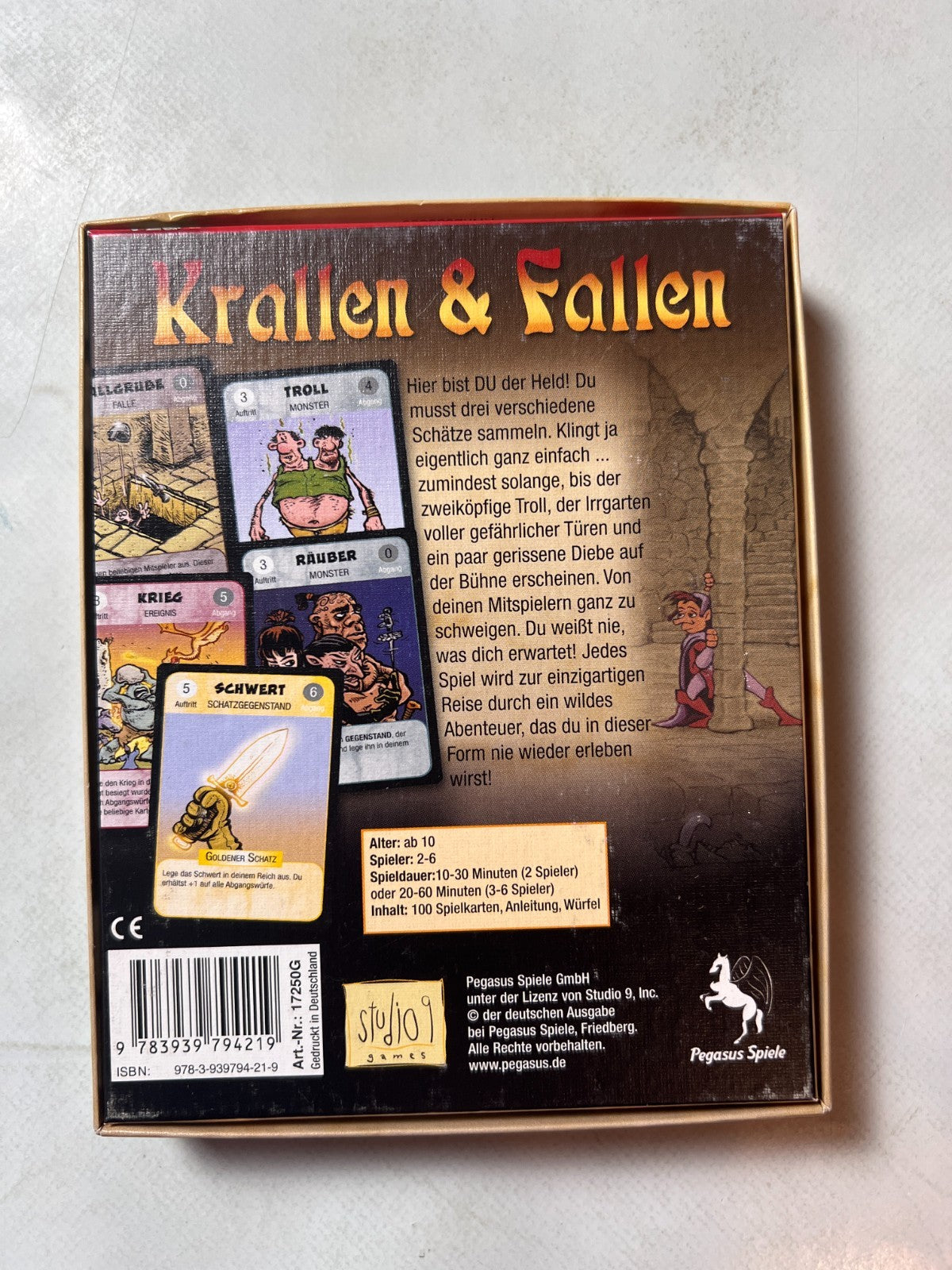 Krallen und Fallen - Pegasus Spiele - C. Aaron Kreader - Vollständig - Ansicht 9
