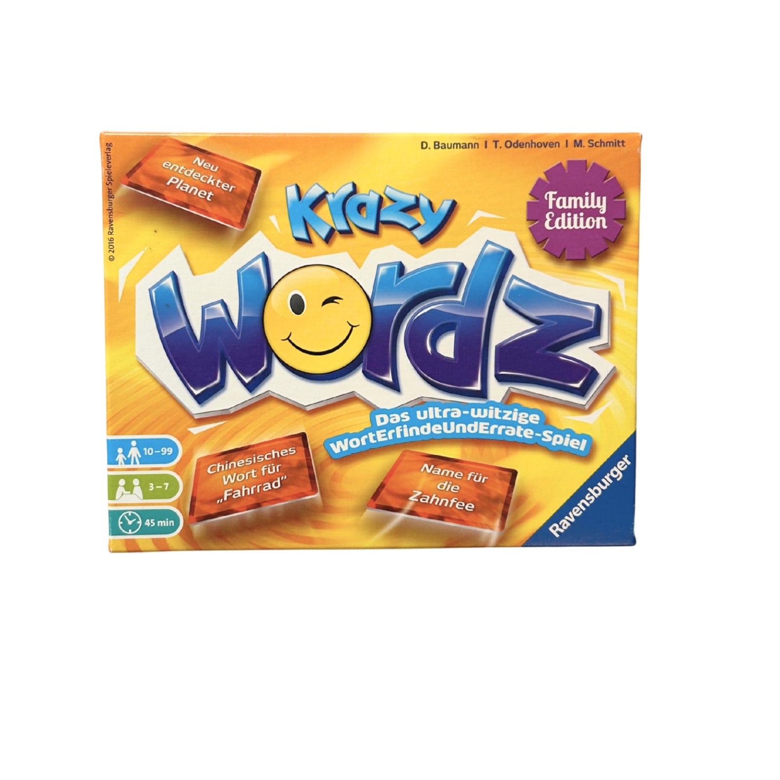 Krazy Wordz Family Edition - Ravensburger – SKU A12574A – Gesellschaftsspiel gebraucht kaufen bei Brettspielimperium