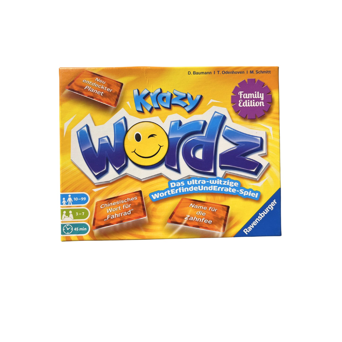Krazy Wordz Family Edition - Ravensburger – SKU A8213 – Gesellschaftsspiel gebraucht kaufen bei Brettspielimperium