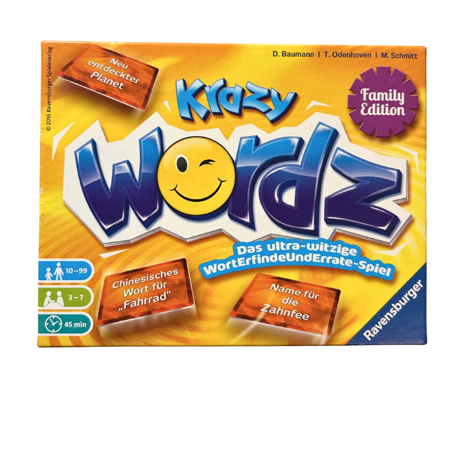 Krazy Wordz Family Edition Ravensburger Spiel Gesellschaftsspiel – SKU A12195 – Gesellschaftsspiel gebraucht kaufen bei Brettspielimperium