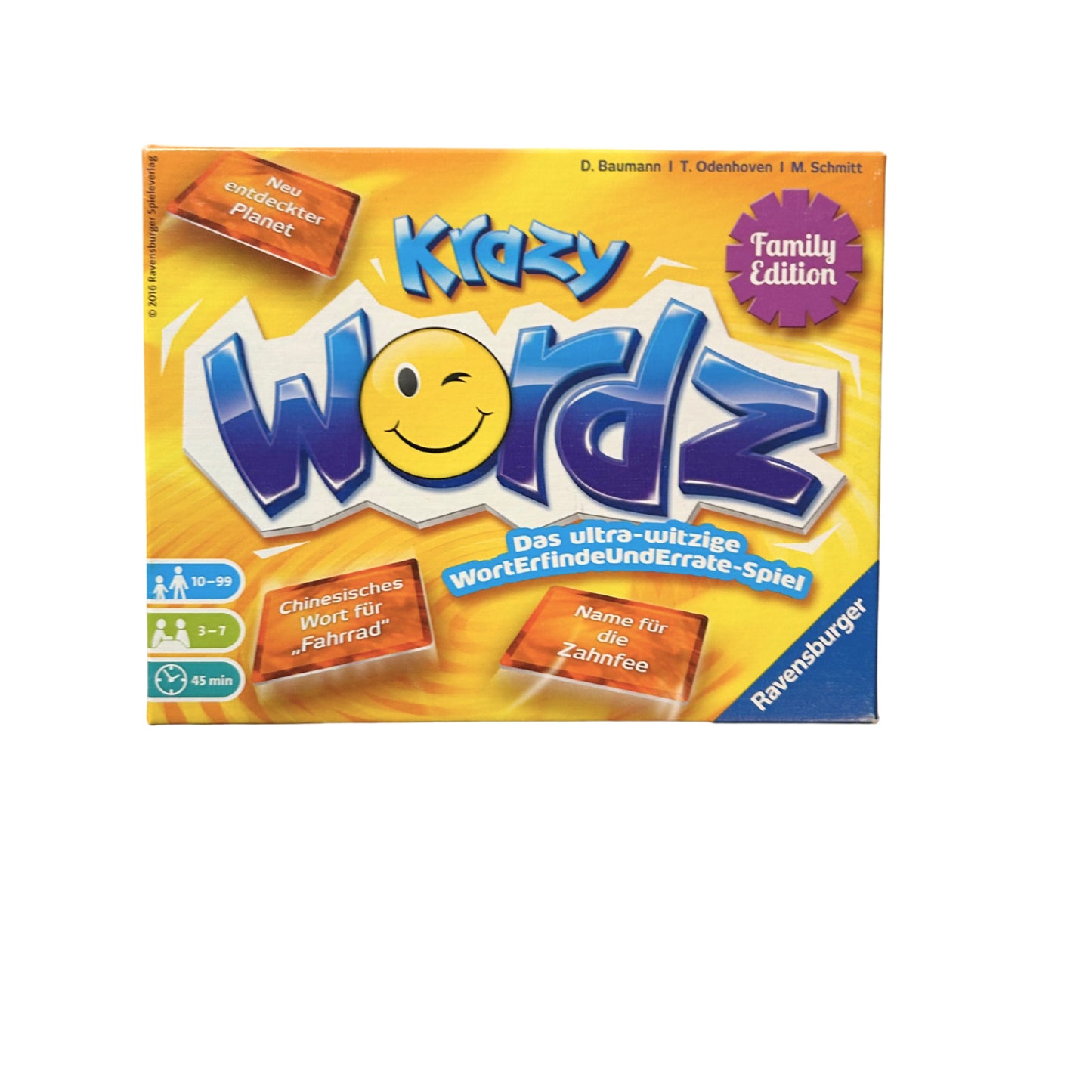 Krazy Wordz Family Edition - Ravensburger - Unbespielt – SKU A12031 – Gesellschaftsspiel gebraucht kaufen bei Brettspielimperium