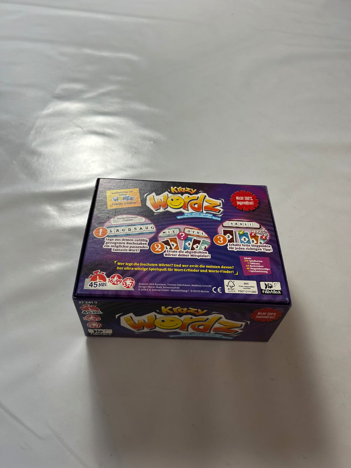 Krazy Wordz Fishtank 2016 Wortfindungsspiel Erwachsenen Edition - Unbespielt - Ansicht 10