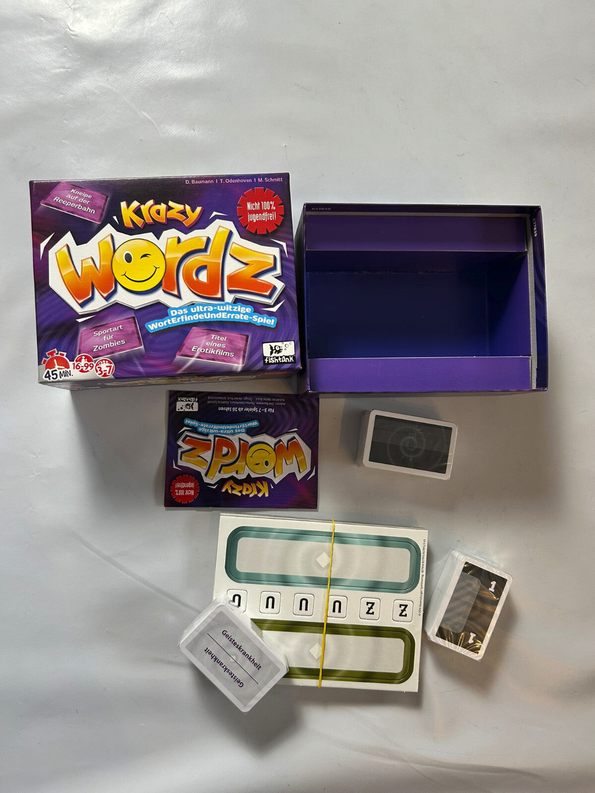 Krazy Wordz Fishtank 2016 Wortfindungsspiel Erwachsenen Edition - Unbespielt - Ansicht 4