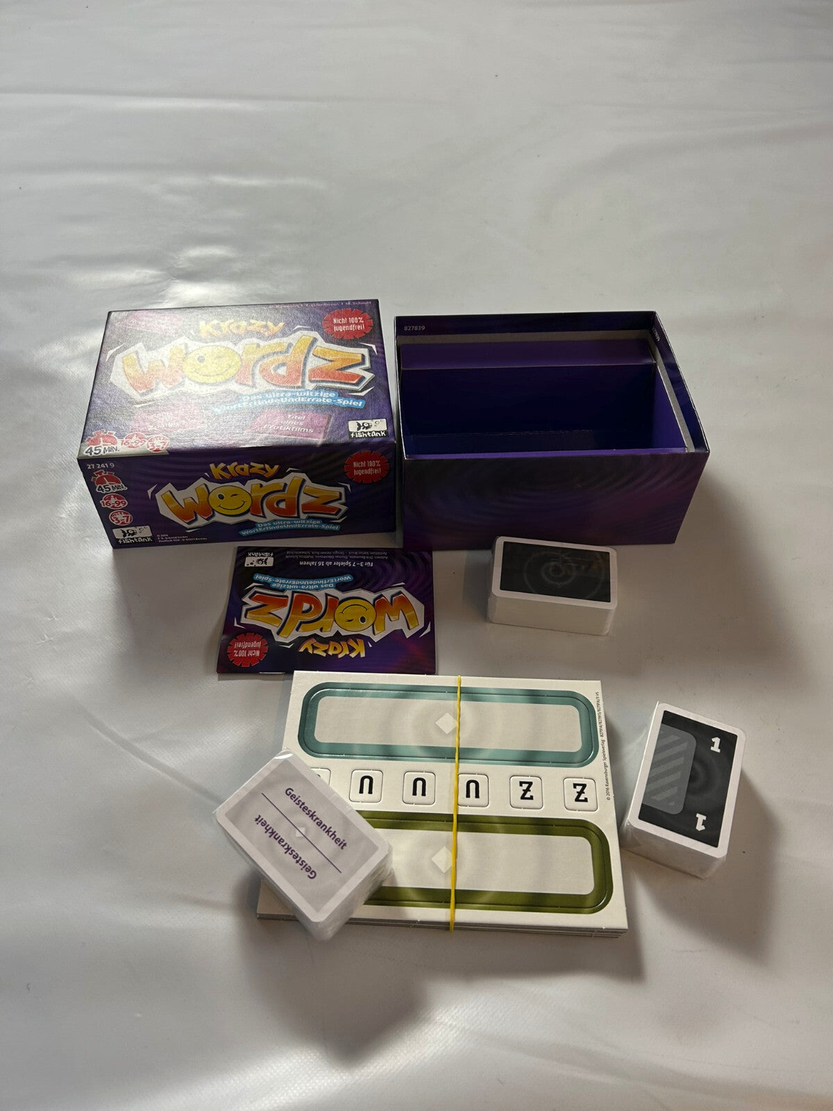 Krazy Wordz Fishtank 2016 Wortfindungsspiel Erwachsenen Edition - Unbespielt - Ansicht 5