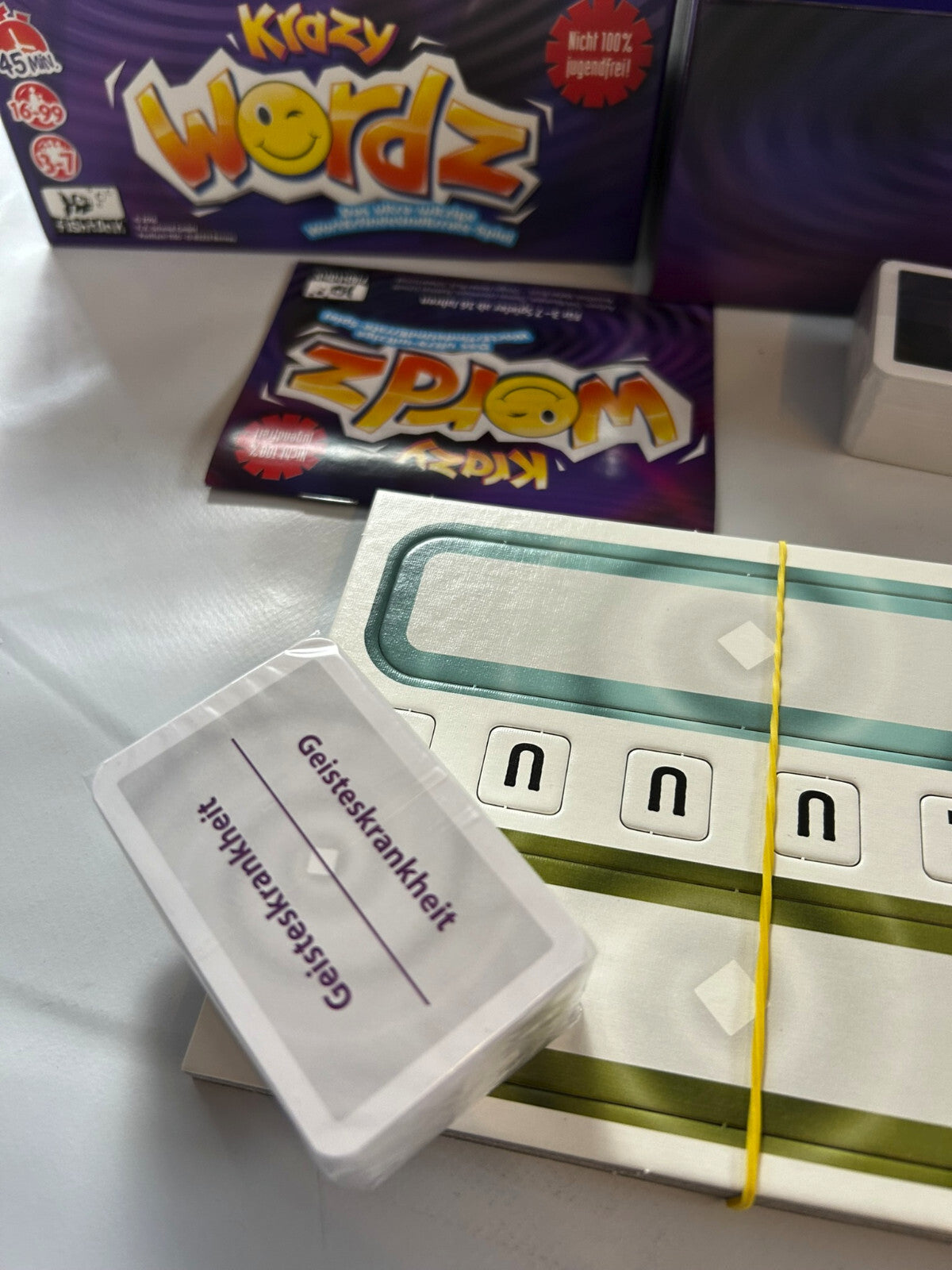 Krazy Wordz Fishtank 2016 Wortfindungsspiel Erwachsenen Edition - Unbespielt - Ansicht 6