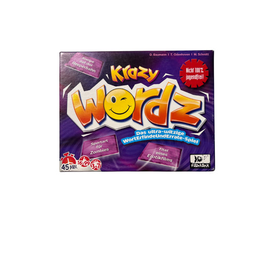 Krazy Wordz Fishtank 2016 Wortfindungsspiel Erwachsenen Edition – SKU A10404 – Gesellschaftsspiel gebraucht kaufen bei Brettspielimperium